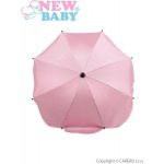 New Baby Slunečník světle růžový – Zboží Mobilmania