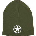 Fostex beanie zimní čepice Allied Star olivová – Zboží Mobilmania