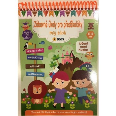 Zábavné úkoly pro předškoláky 5-6 let – Zboží Mobilmania