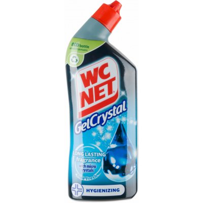 WC Net Gelcrystal WC gelový čistič Blue Fresh 750 ml