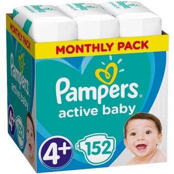 Pampers Active Baby 4 152 ks