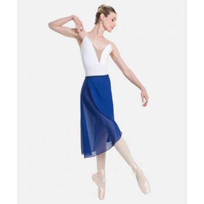 Dámská baletní sukně So Danca Evelyn SL227 tmavá modrá – Sleviste.cz