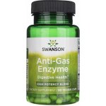 Swanson Anti-Gas Enzyme 123 mg 90 kapslí – Hledejceny.cz