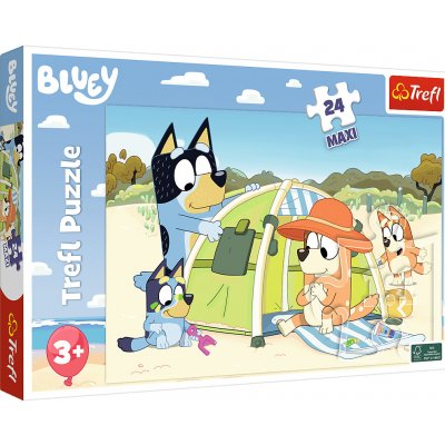 TREFL Bluey a její skvělý den MAXI 24 dílků – Zboží Mobilmania