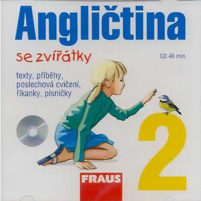 Angličtina se zvířátky 2 - audio CD - Davidová Jana – Hledejceny.cz