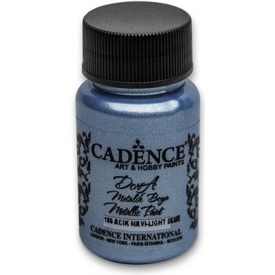Cadence akrylové barvy Dora Metallic světle modrá – Hledejceny.cz