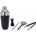 EXCELLENT HOUSEWARE Barmanská sada 5 ks nerez černá KO-A12405590 – Zboží Mobilmania