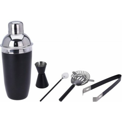 EXCELLENT HOUSEWARE Barmanská sada 5 ks nerez černá KO-A12405590 – Zboží Mobilmania