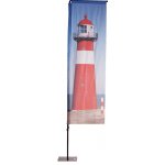 Jansen Display Oboustranný tisk pro obdélníkovou vlajku 85 x 375cm – Zboží Mobilmania