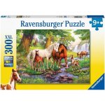 Ravensburger Koně u řeky XXL 300 dílků – Hledejceny.cz