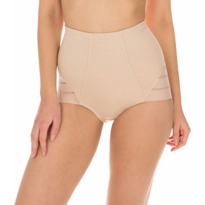 DIM Diams Control High Waist Midi dámské tvarující kalhotky černé – Zboží Dáma