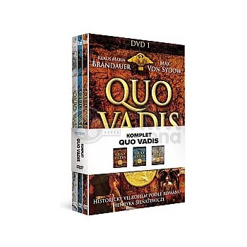 QUO VADIS - komplet Kolekce DVD