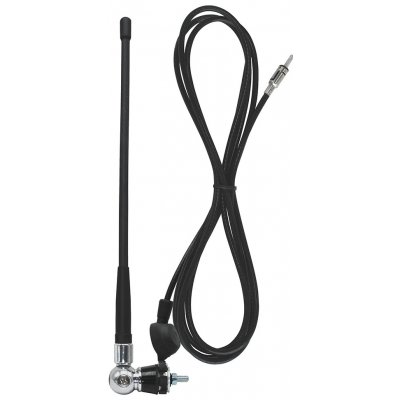 CALEARO Anténa střešní nebo do blatníku, DIN, sklopná, ohebná, 23cm CAL-7667012 | Zboží Auto