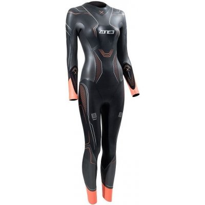 Zone3 Women's Vanquish Black/Orange – Zboží Dáma