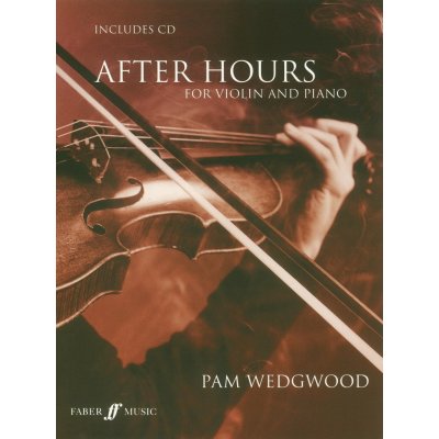 AFTER HOURS by PAM WEDGWOOD + CD housle a klavír
