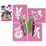 JIRI MODELS Fixy foukací 6ks Disney Minnie Mouse set se 4 šablonami – Hledejceny.cz
