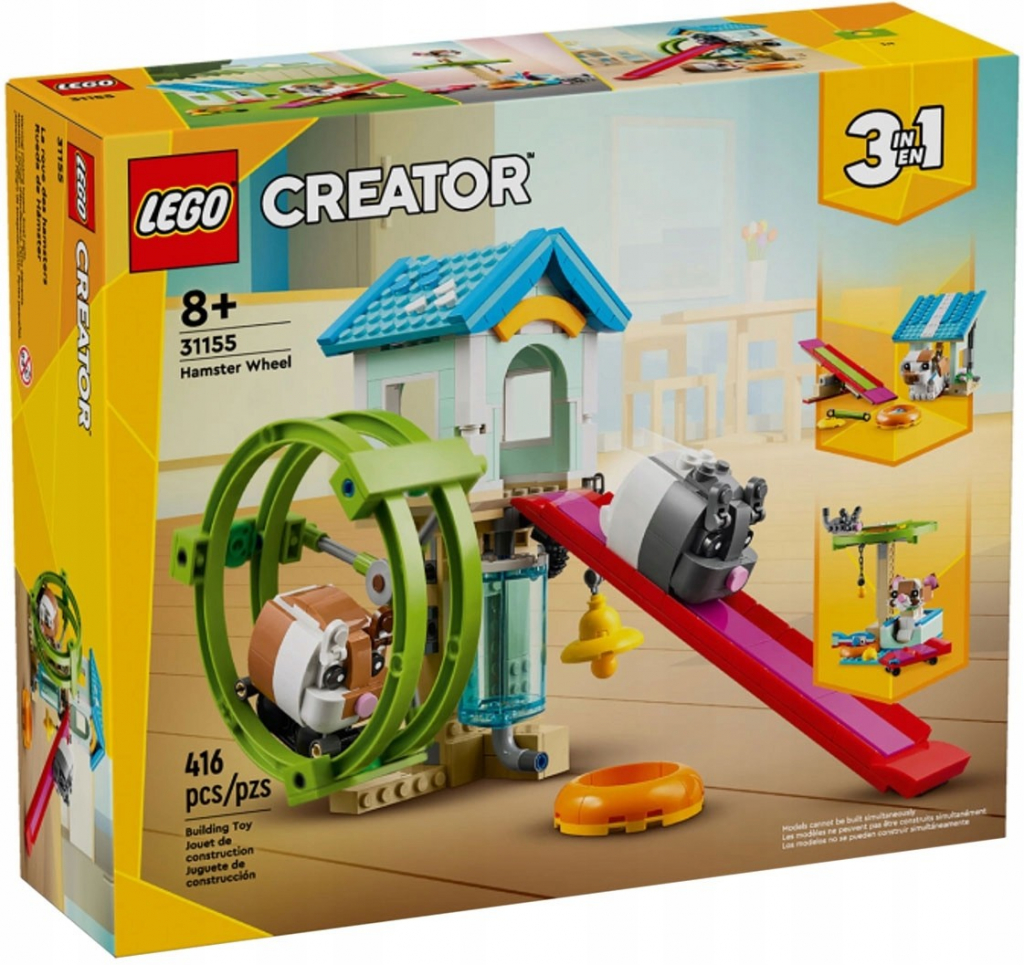 LEGO® Creator 31155 Kolotoč pro křečka