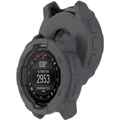 VSECHNONAMOBIL 106653 TPU HALF COVER Kryt pro Garmin Instinct 3 45mm tmavě šedý – Zboží Živě