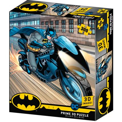 PRIME 3D PUZZLE Batcycle 300 ks – Sleviste.cz
