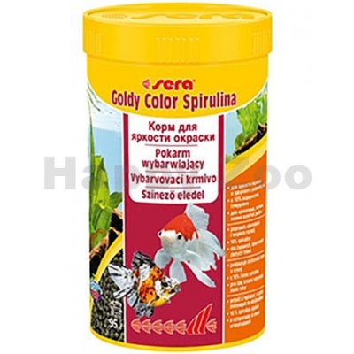 Sera Goldy Color Spirulina Nature 250 ml – Zbozi.Blesk.cz