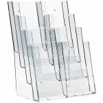 A-Z Reklama CZ plastový zásobník na letáky stojací variabilní 8 x DL 1/3A4 – Zboží Živě