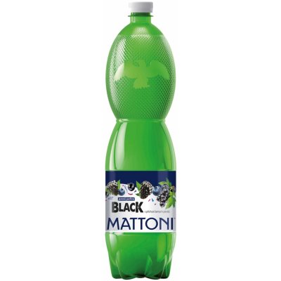 Mattoni Black s příchutí černých plodů jemně perlivá 1,5 l – Hledejceny.cz