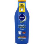 Nivea Sun Protect & Moisture hydratační mléko na opalování SPF50+ 200 ml – Zboží Dáma