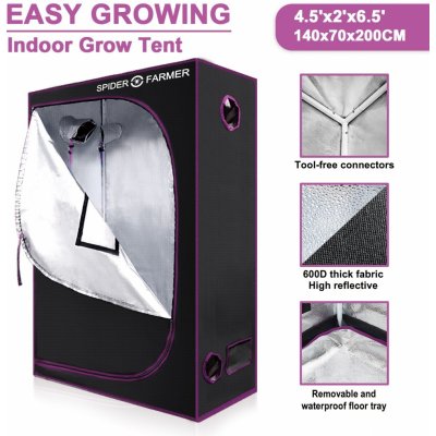 Spider Farmer 140x70x200cm – Zboží Dáma