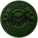 ARMED PATCHES PVC nášivka New Taliban Hunting Club, zelená – Zboží Dáma