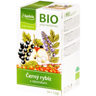 Apotheke BIO Ovocný s černým rybízem 20 x 1,5 g – Zbozi.Blesk.cz