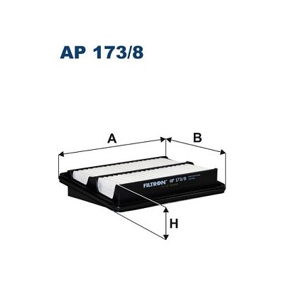 Vzduchový filtr Filtron AP 173/8 – Hledejceny.cz