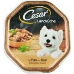 Cesar Adult Dog Landküche krůtí a hovězí ve šťávě 150 g – Sleviste.cz