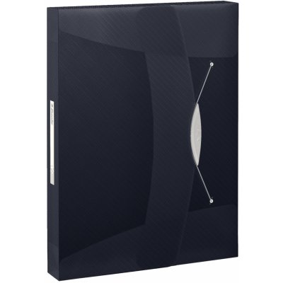 Esselte Box na spisy s gumičkou Jumbo Vivida A4, 40 mm, černá – Zboží Živě