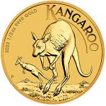 The Perth Mint zlatá mince Australian Kangaroo 1/2 oz – Zboží Dáma