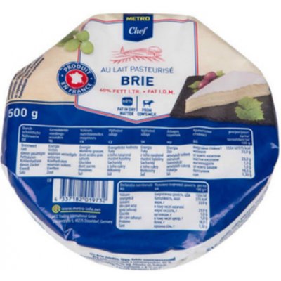 Metro Chef Brie 500 g – Sleviste.cz