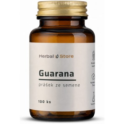 Guarana kapsle prášek ze semene 100 kapslí – Hledejceny.cz