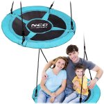 Neo-Sport Houpačka Čapí hnízdo Swingo XXL tyrkysová 95 cm – Zboží Mobilmania