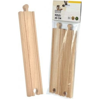 Babu vláčky Kolej rovná 20 cm, 2ks – Zboží Dáma