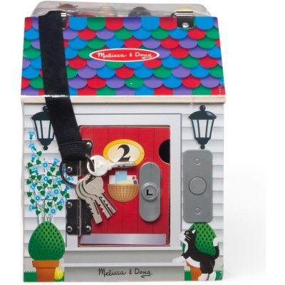 Melissa & Doug Domek se zvonky a zámky – Hledejceny.cz