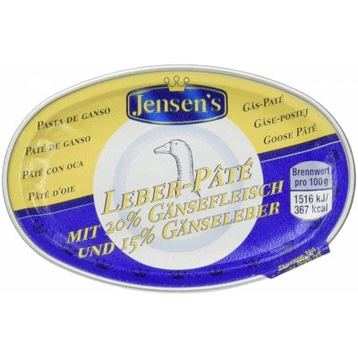 Jensen's paštika z husích jater 80g – Zboží Dáma