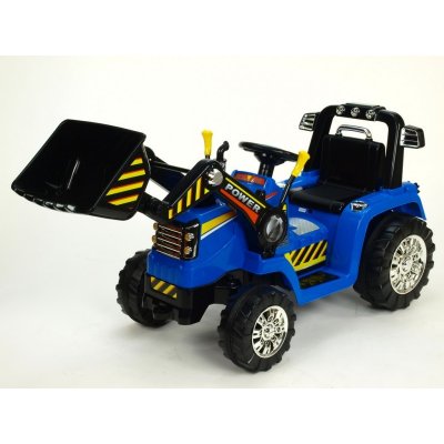 Daimex elektrický traktor s nakládací lžící modrá