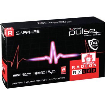 Sapphire Radeon RX 580 Pulse 8GB DDR5 11265-05-20G