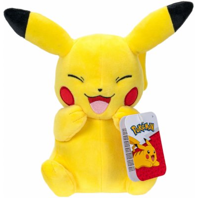 Jazwares Pokémon Pikachu sedící 30 cm – Zboží Mobilmania