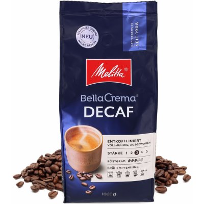 Melitta Bella Crema Bez kofeinu káva 1 kg – Zbozi.Blesk.cz