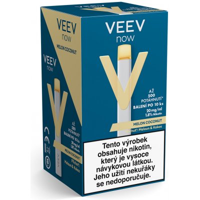 Veev Now Melon Coconut 20 mg 500 potáhnutí 10 ks