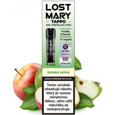 Elf Bar Lost Mary Tappo cartridge Double Apple 17 mg – Zboží Dáma