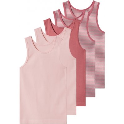 lupilu dívčí košilka 5 kusů světle růžová – Zboží Mobilmania