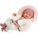 Llorens 84334 NEW BORN HOLČIČKA realistická miminko s celovinylovým tělem 43 cm – Hledejceny.cz