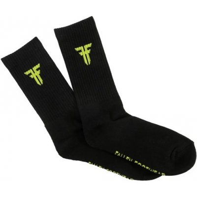 Fallen ponožky Trademark Sock Black Lime