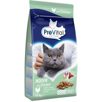 PreVital ADULT INDOOR kuřecí 1,4 kg – Zbozi.Blesk.cz